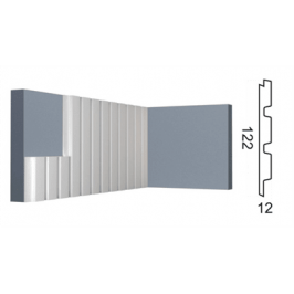 Cтеновая панель 3D (122*12*2700 мм) Kr204SP