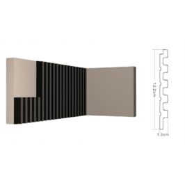 Cтеновая панель 3D (122*12*2700 мм) Kr208SP-4